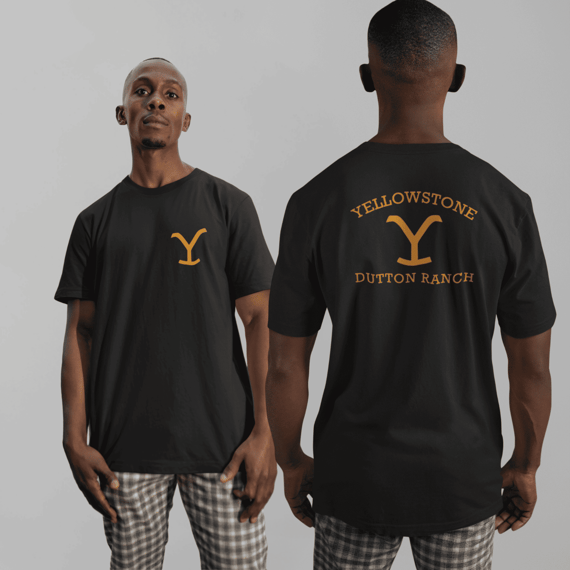 Camiseta Yellowstone  Feminina e Masculina - Dutton Ranch 
