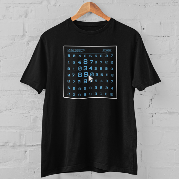 Camiseta Ruptura (Severance) - Macrorefinamento de Dados 