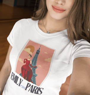 Nome do produtoCamiseta Feminina Emily em Paris