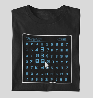 Nome do produtoCamiseta Ruptura (Severance) - Macrorefinamento de Dados 
