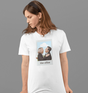 Nome do produtoCamiseta The Office Masculina e Feminina - Michael Scott e Holly Flax