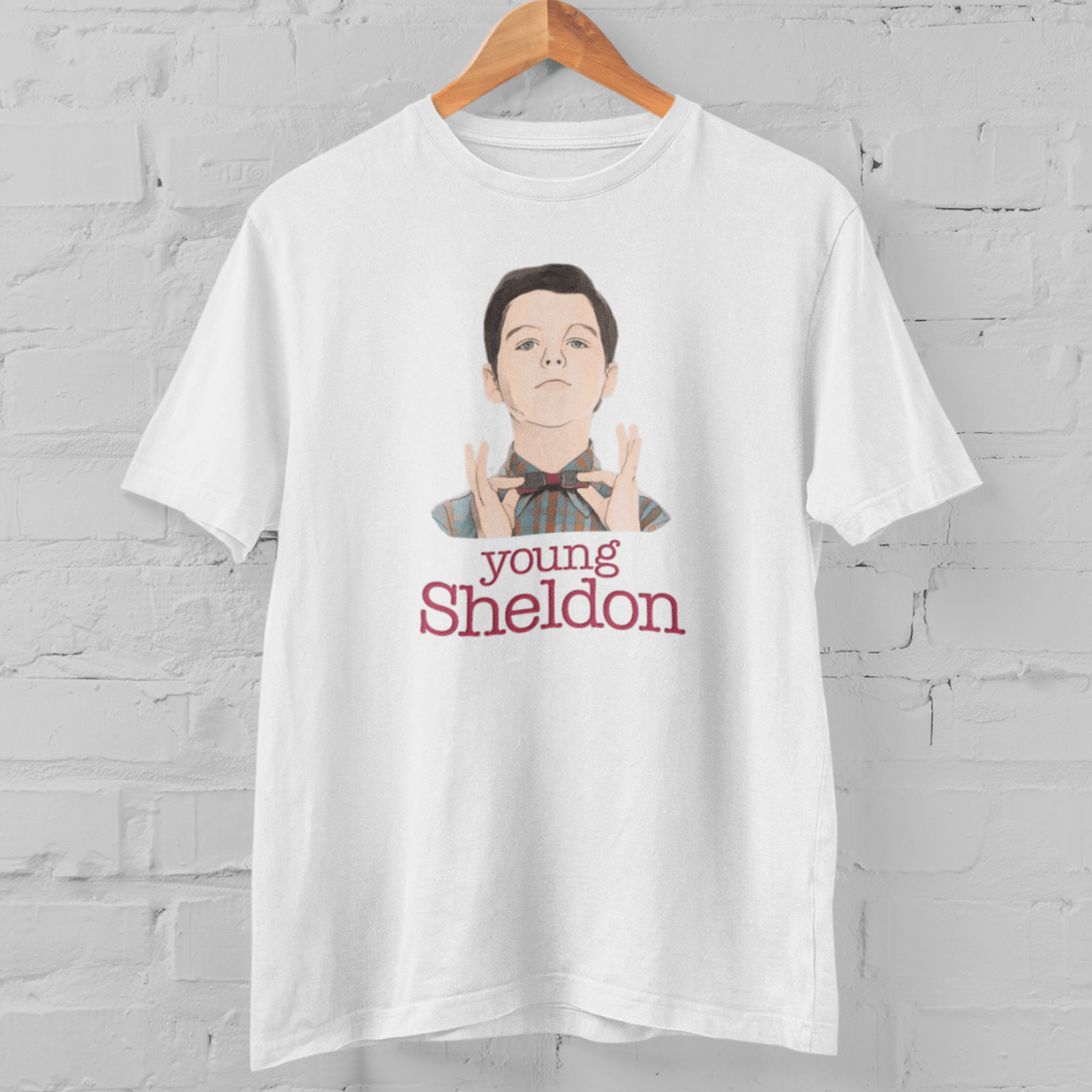 Nome do produto: Camiseta Série Young Sheldon Feminina e Masculina 