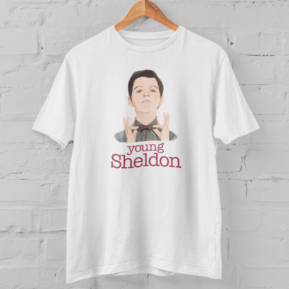 Camiseta Série Young Sheldon Feminina e Masculina 