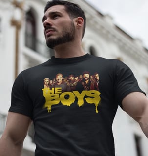 Nome do produtoCamiseta The Boys Feminina e Masculina - Frente e Costas