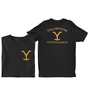 Nome do produtoCamiseta Yellowstone  Feminina e Masculina - Dutton Ranch 
