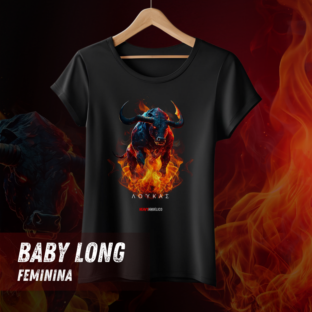 Nome do produto: Lucas Bulls - Camiseta Feminina 