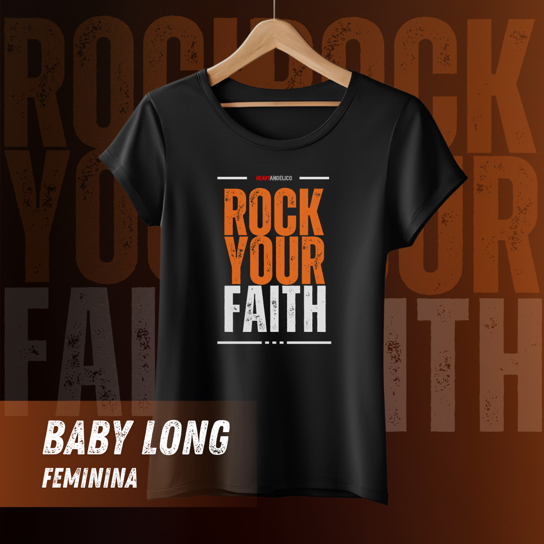 Camiseta Fortaleça a Sua Fé - Feminina