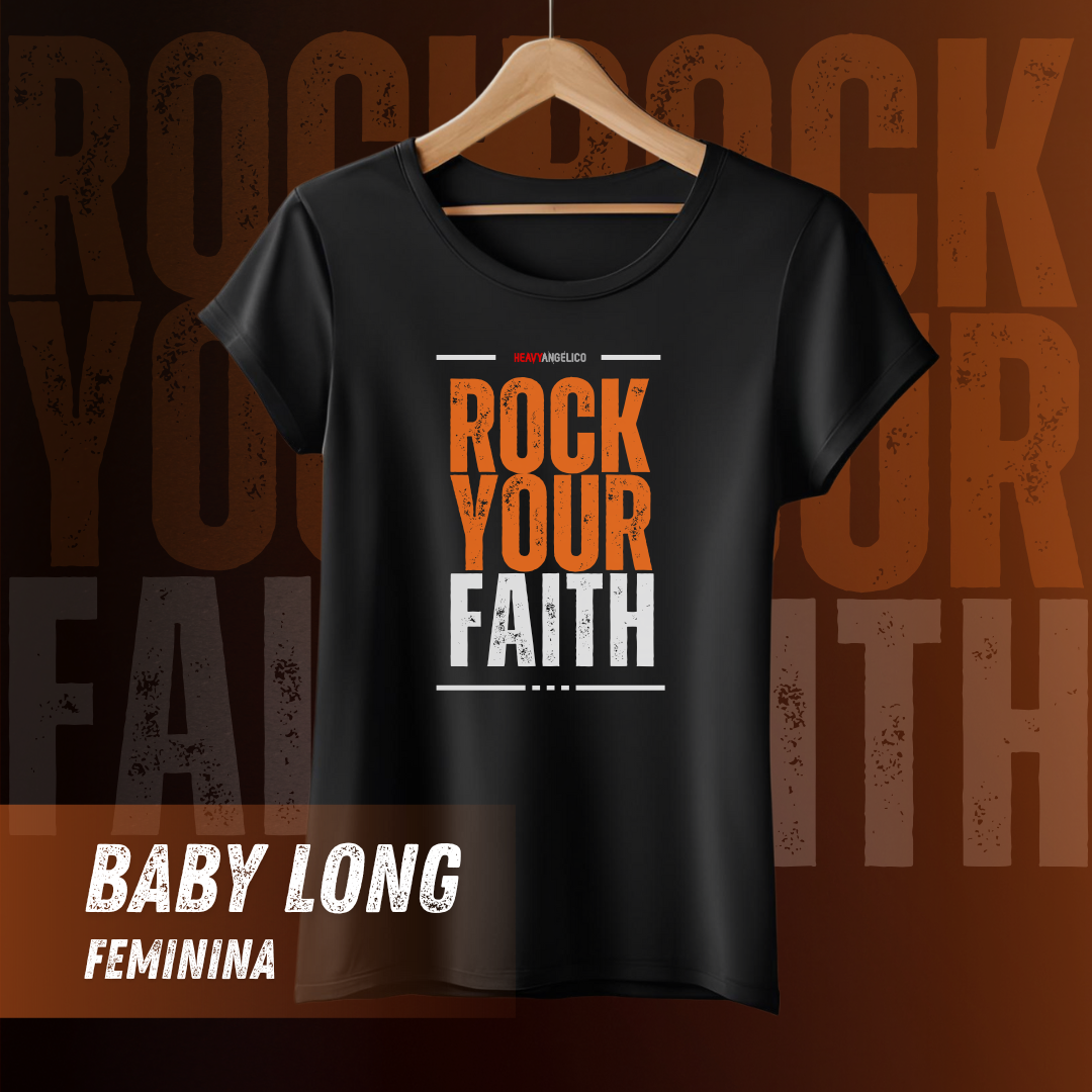 Nome do produto: Fortaleça a Sua Fé - Camiseta Feminina