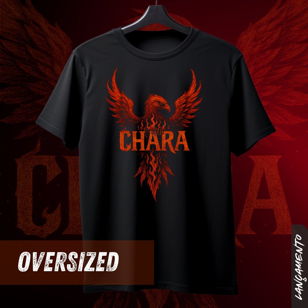 Nome do produto: Fúria Santa - Projeto Chara - Camiseta Oversized