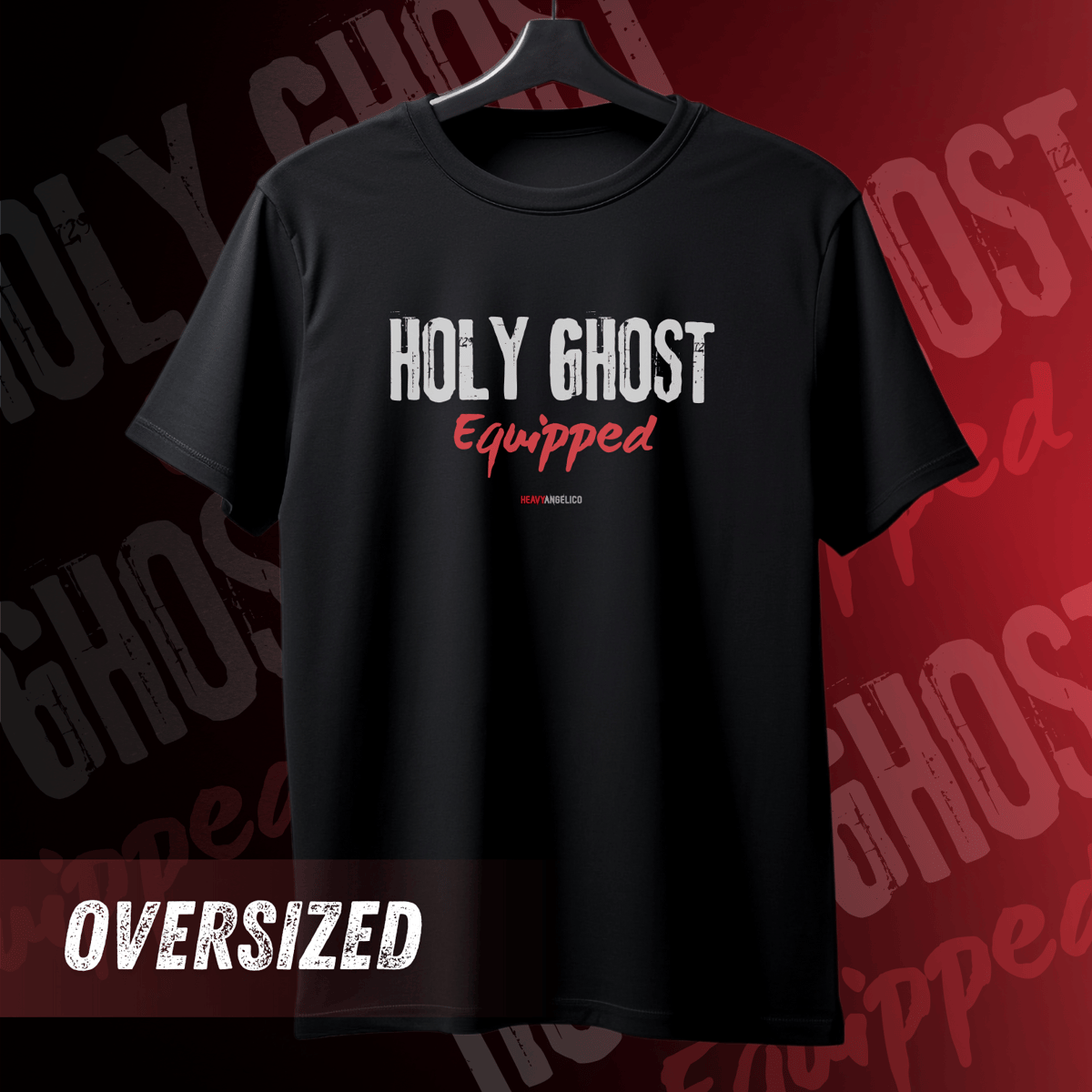 Nome do produto: Holy Ghost Equipped - Camiseta Oversized