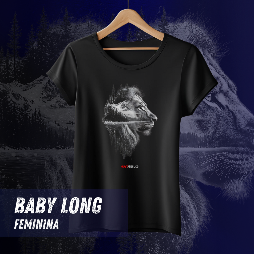 Nome do produto: Paradise Lion - Camiseta Feminina