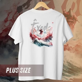Nome do produto Êxodo – O Mar Está Se Abrindo - Camiseta Plus Size