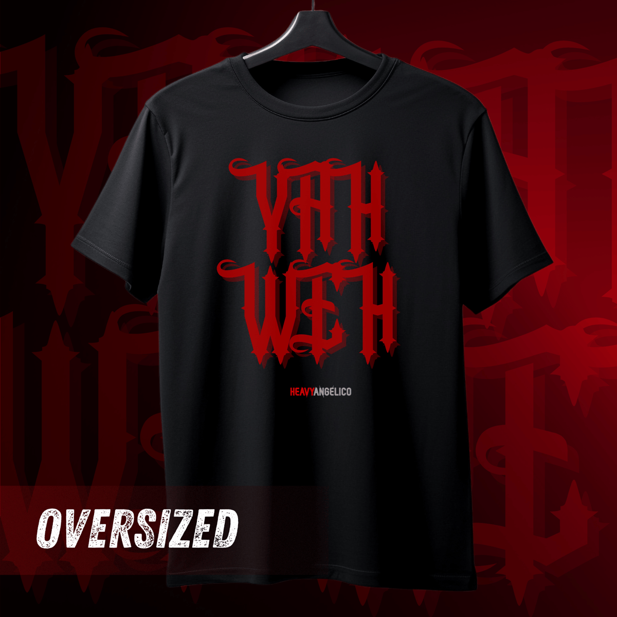 Nome do produto: Yaweh no Peito - Camiseta Oversized