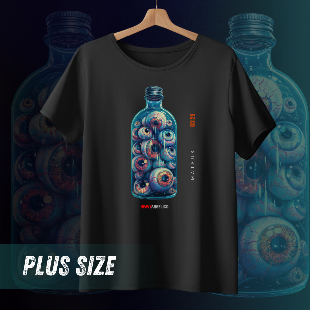 Nome do produto: Mateus 5:29 - Camiseta Plus Size