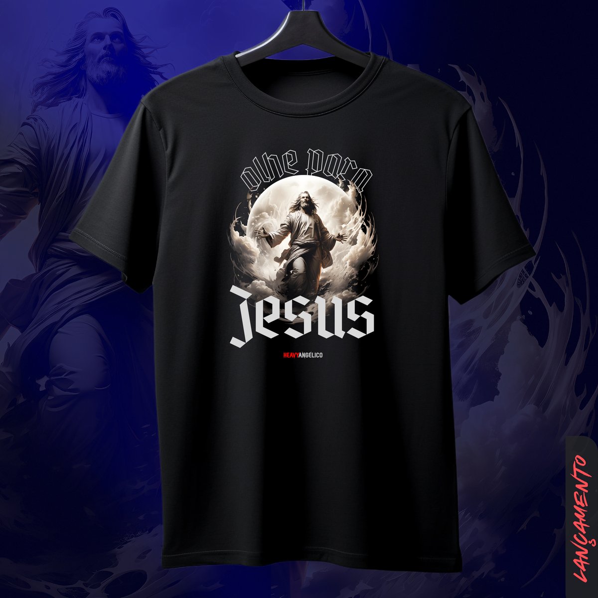 Nome do produto: Olhe para Jesus - Camiseta Unissex