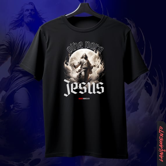Olhe para Jesus - Camiseta Unissex