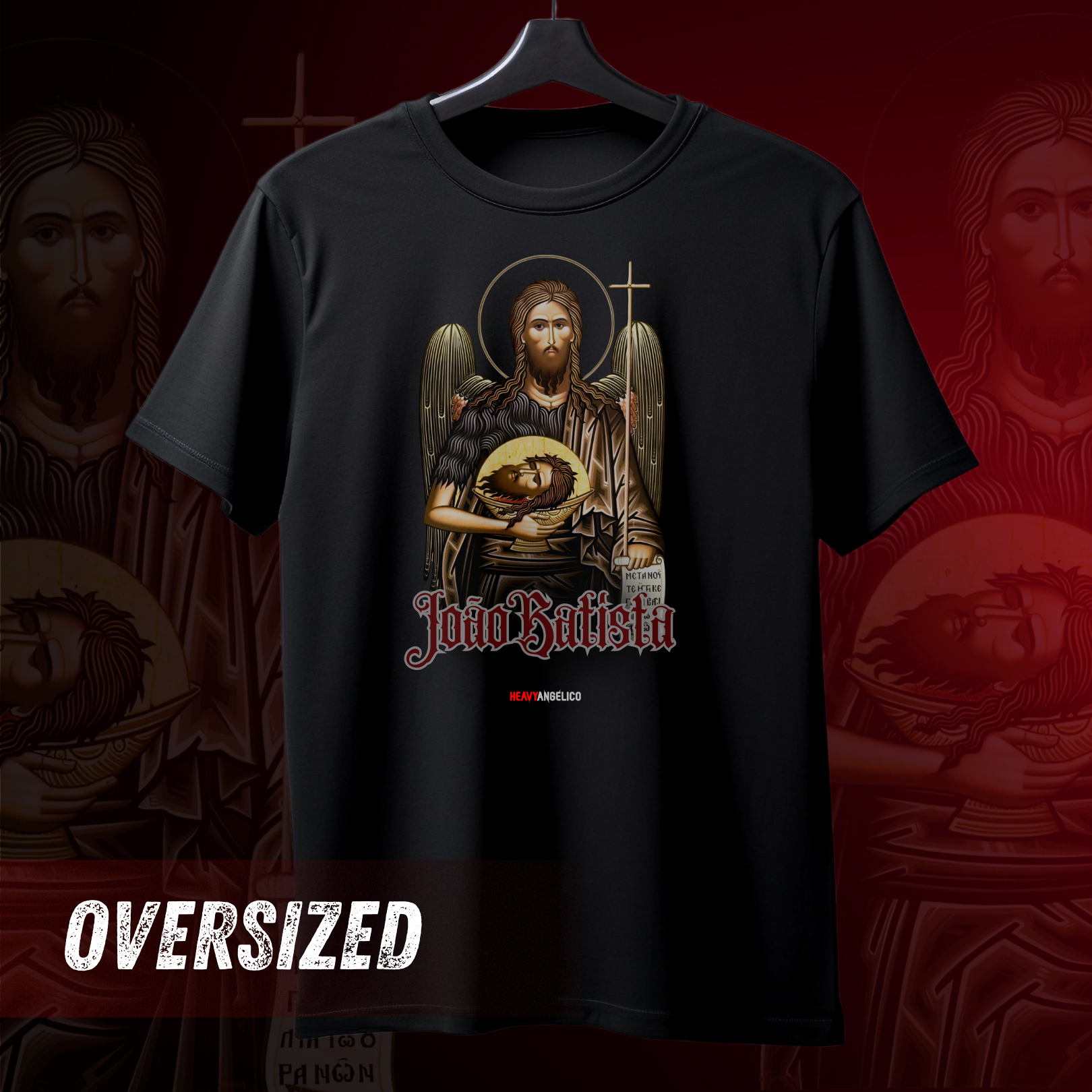 Camiseta Oversized - João no Prato 