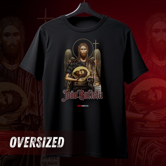 João no Prato - Camiseta Oversized