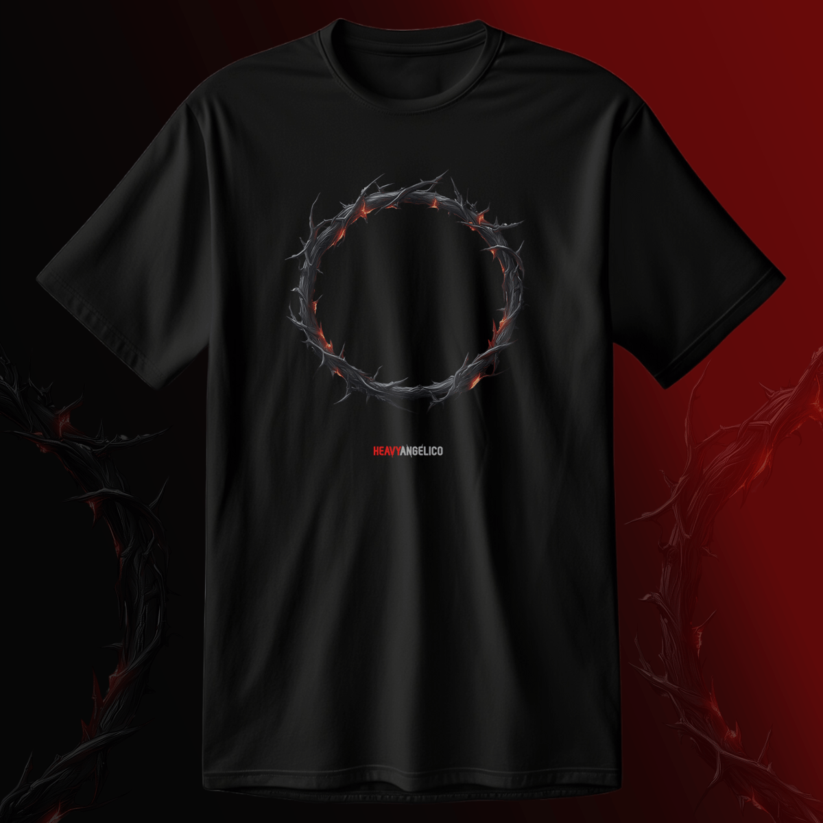 Nome do produto: Crown of Thorns - Camiseta Unissex