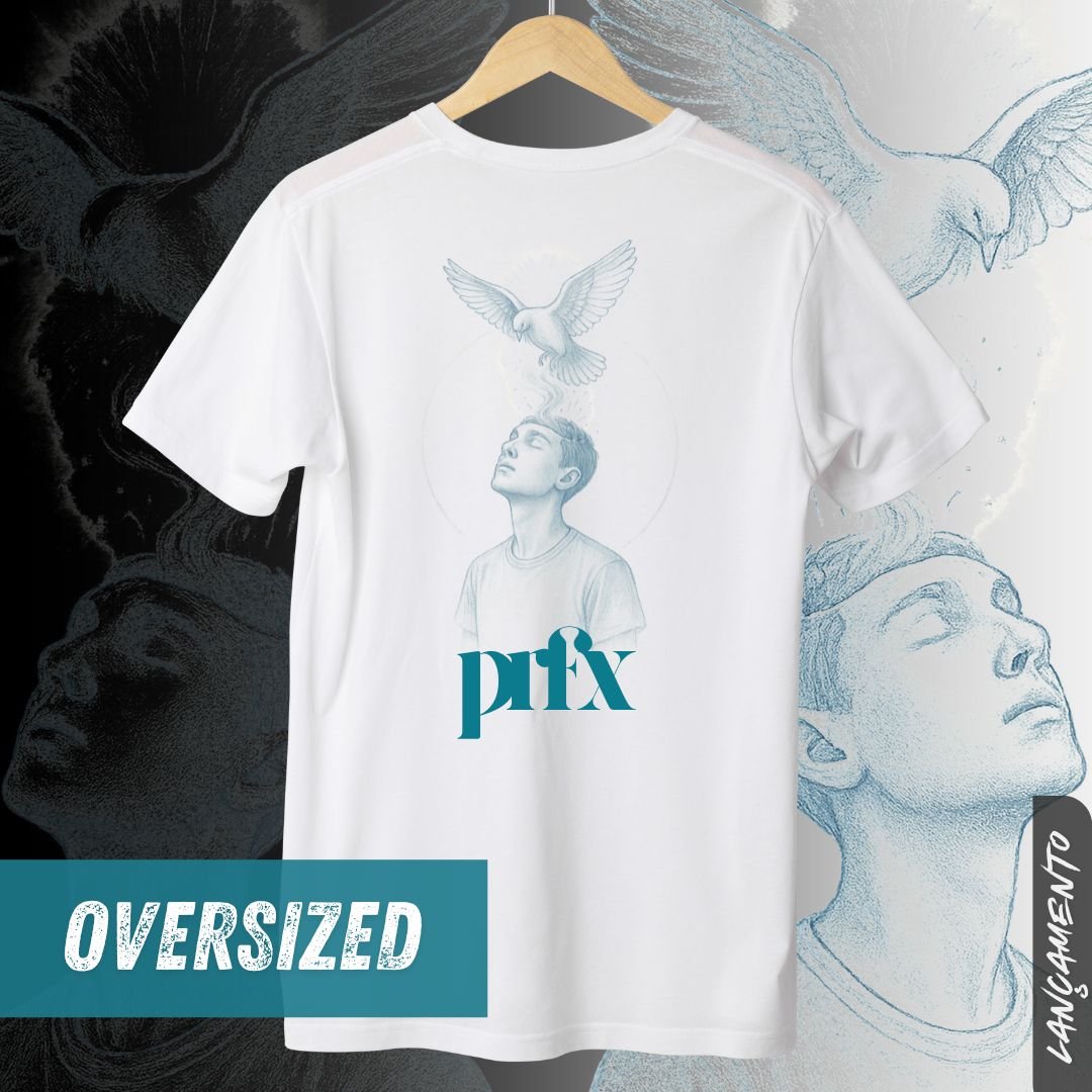 Nome do produto: Espírito que Transforma - Purifixe - Camiseta Oversized