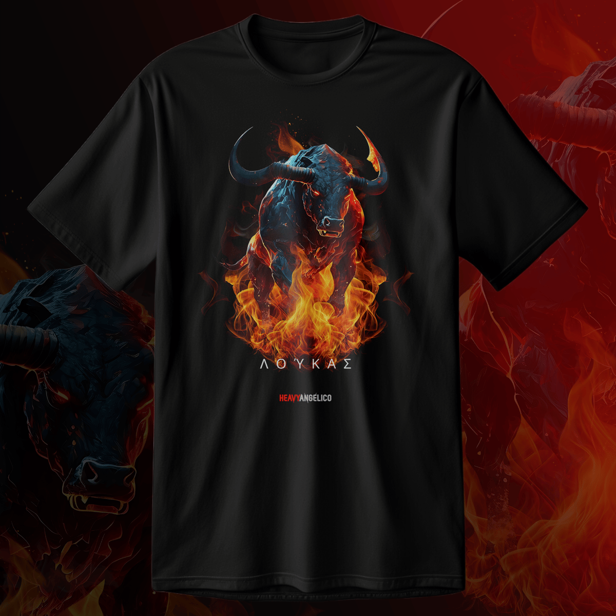 Nome do produto: Lucas Bulls - Camiseta Unissex