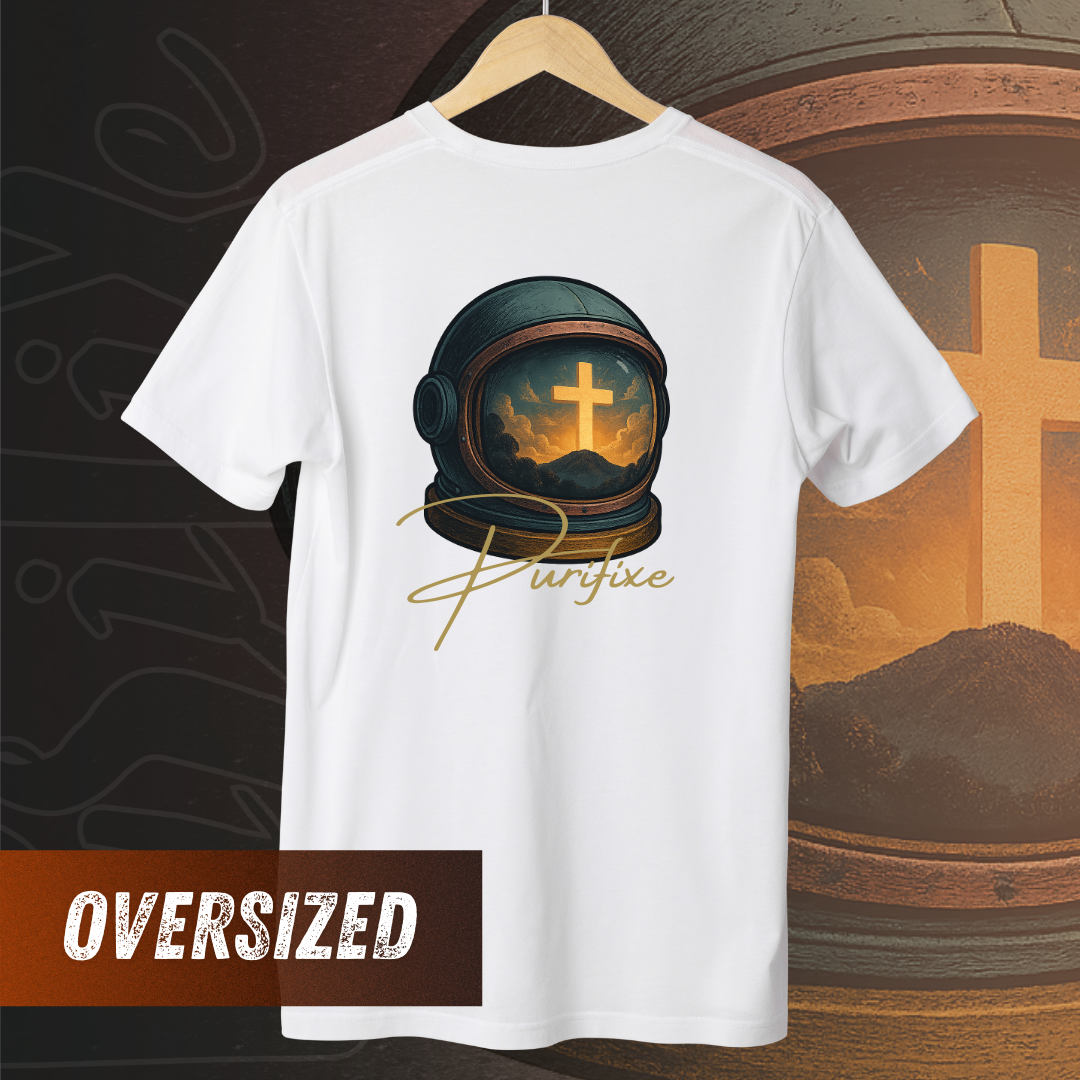 O Reflexo da Eternidade - Purifixe - Camiseta Oversized