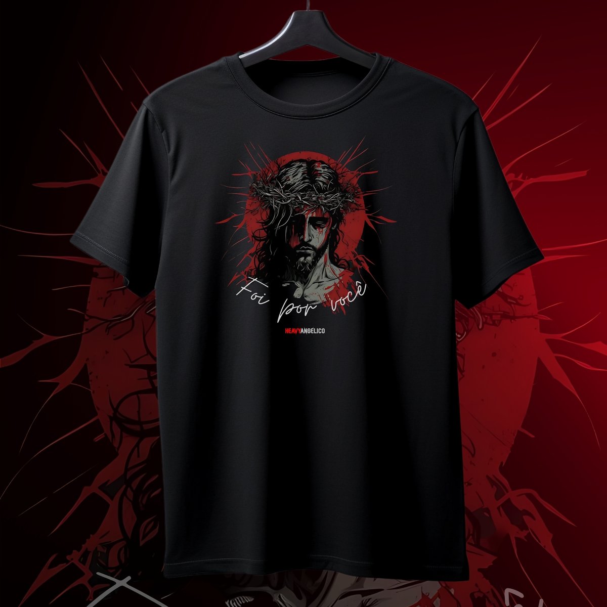 Nome do produto: Foi por Você - Camiseta Unissex