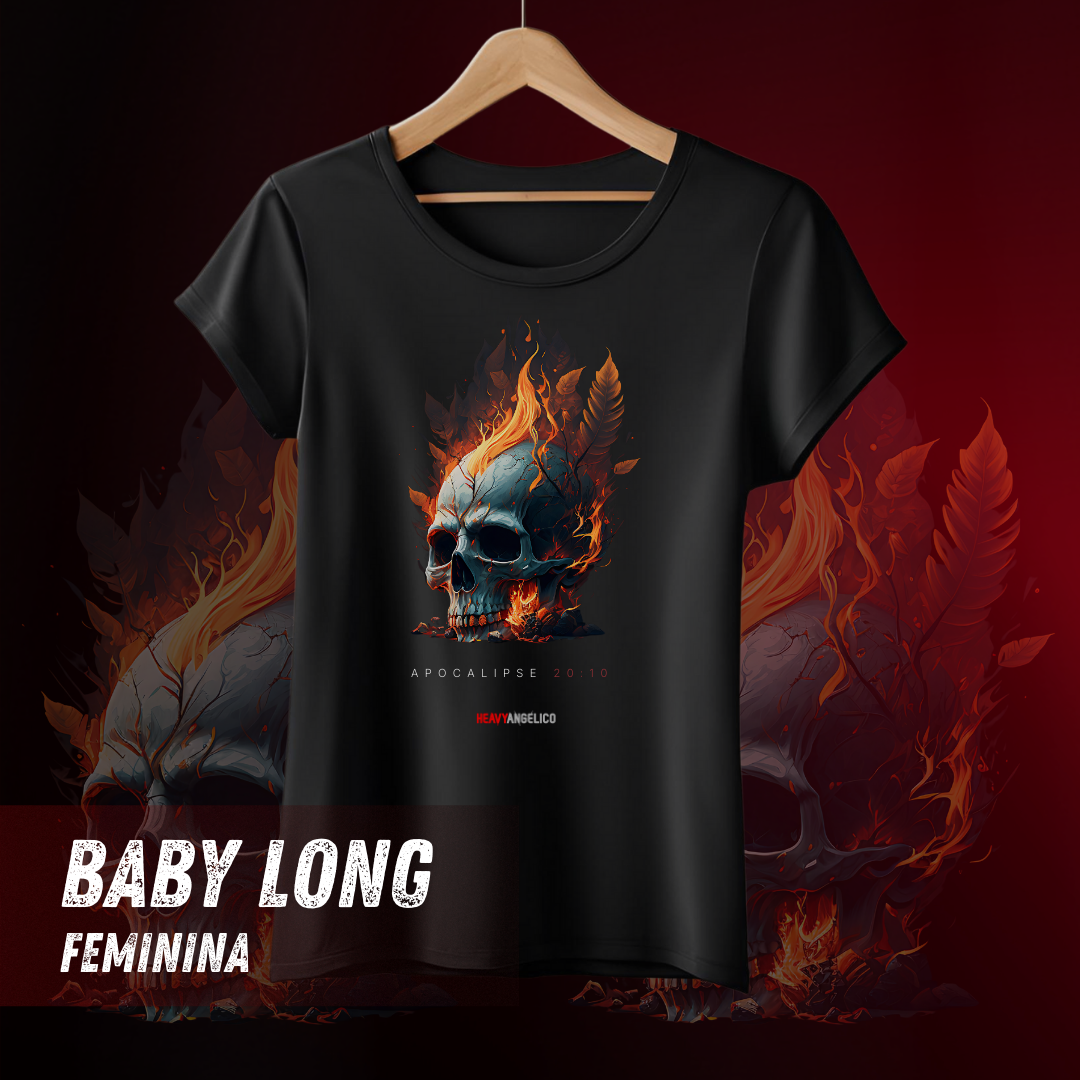 Camiseta - Apocalipse 20:10 - Feminina