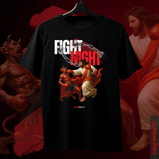 Nome do produto Fight Night - Camiseta Unissex