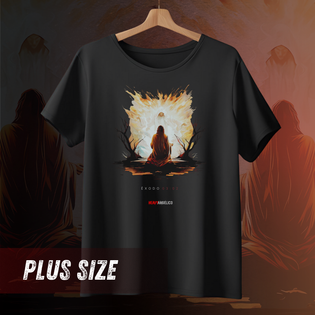 Nome do produto: Burning Bush - Camiseta Plus Size