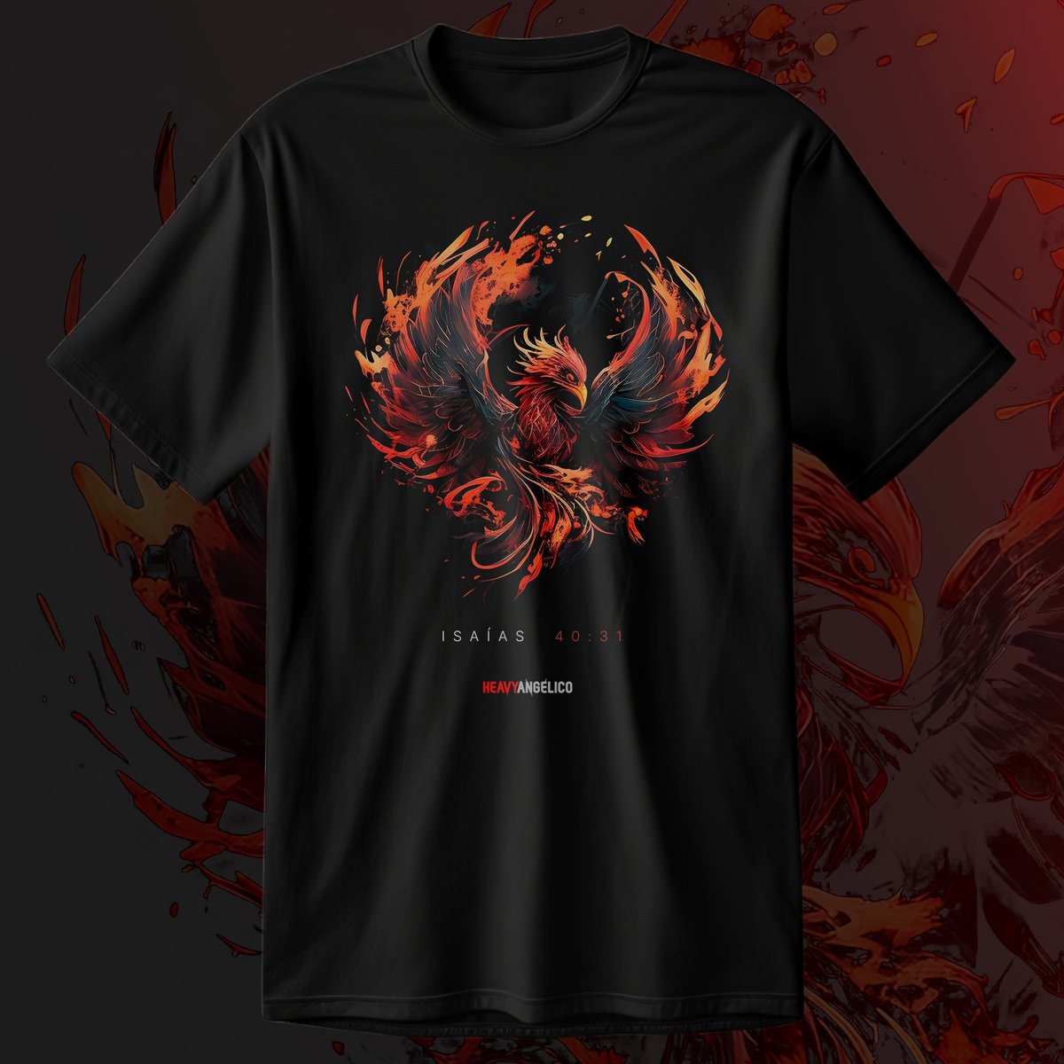 Nome do produto: Isaías 40:31 - Camiseta Unissex