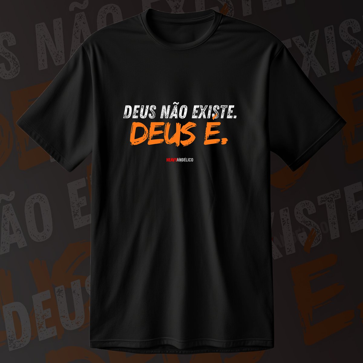 Nome do produto: Deus não existe, Deus é - Camiseta Unissex