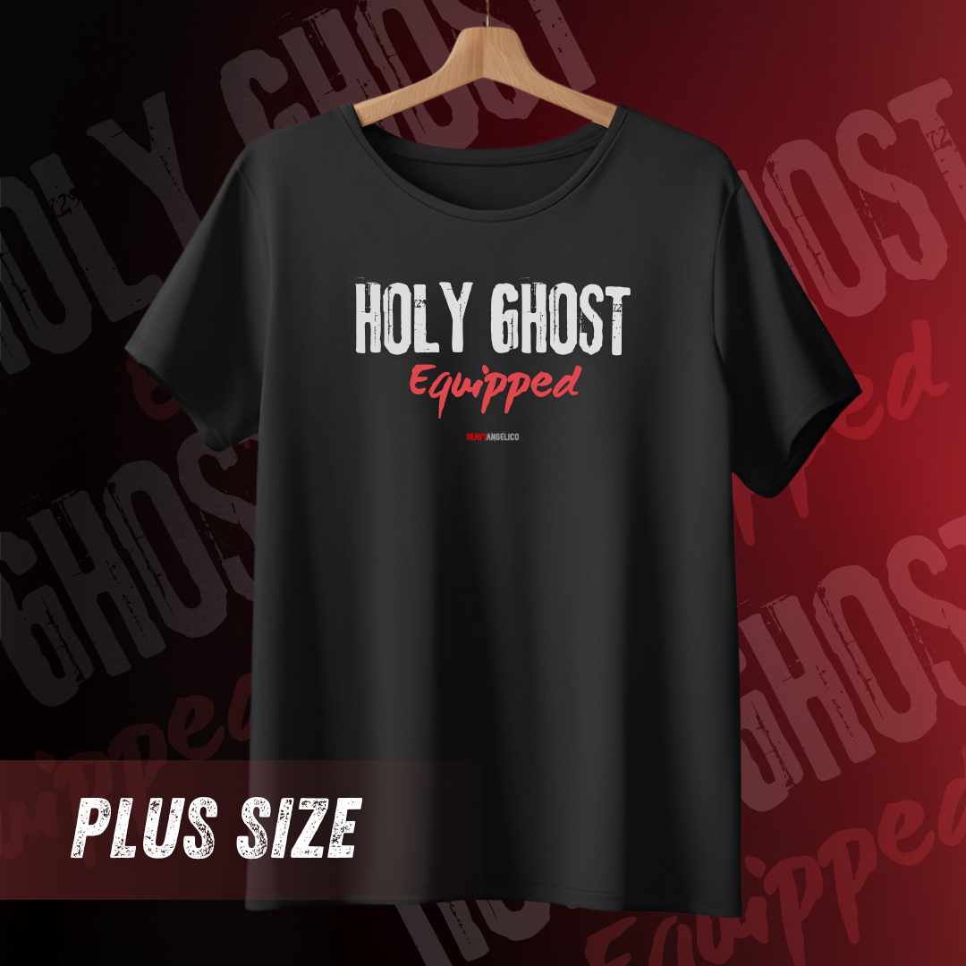 Camiseta Holy Ghost Equipped (Plus Size)