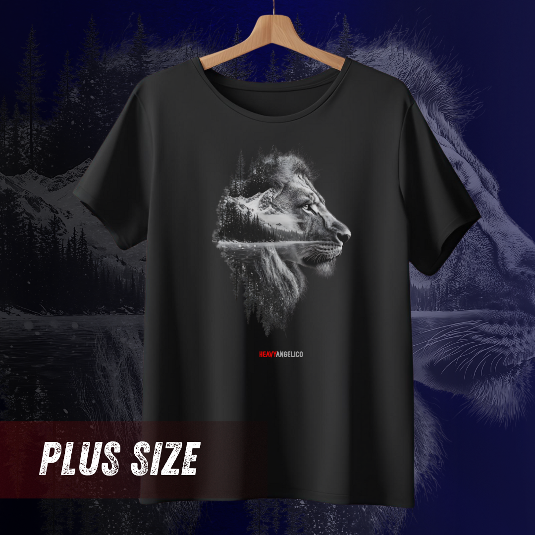 Camiseta - Paradise Lion (Plus Size)