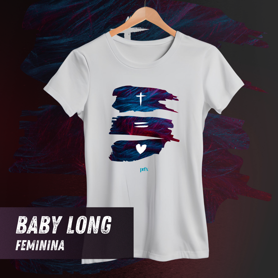  Cruz = Amor - Purifixe - Camiseta Feminina
