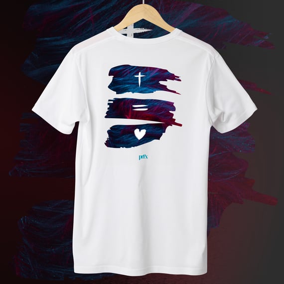 Cruz = Amor - Purifixe - Camiseta Unissex