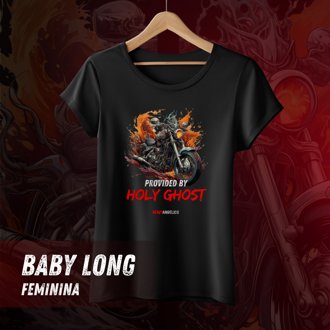 Nome do produto: Provided by Holy Ghost - Camiseta Feminina