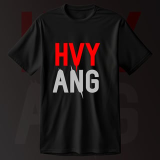 Camiseta HvyAng no Peito (Unissex)