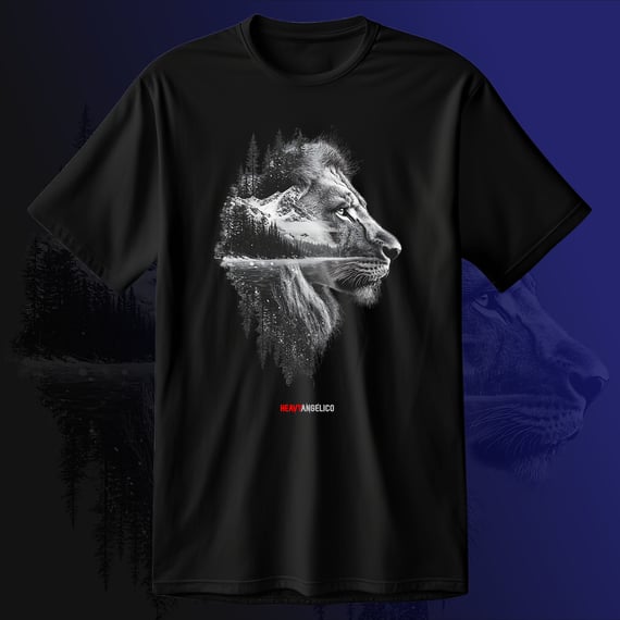 Paradise Lion - Camiseta Unissex