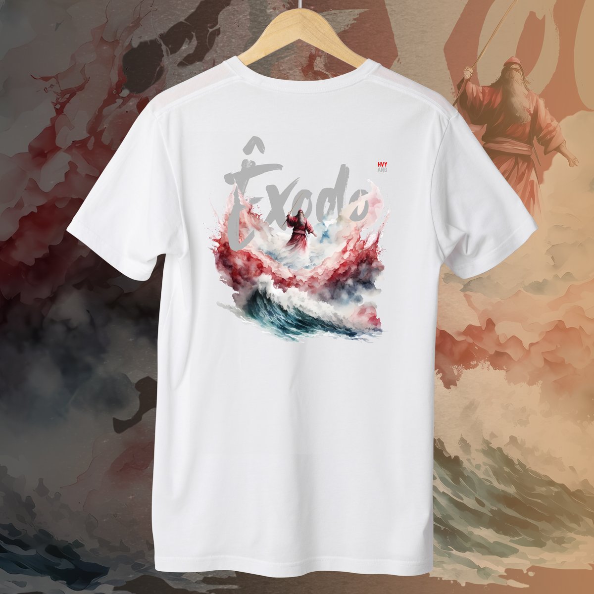 Nome do produto: Êxodo – O Mar Está Se Abrindo - Camiseta Unissex