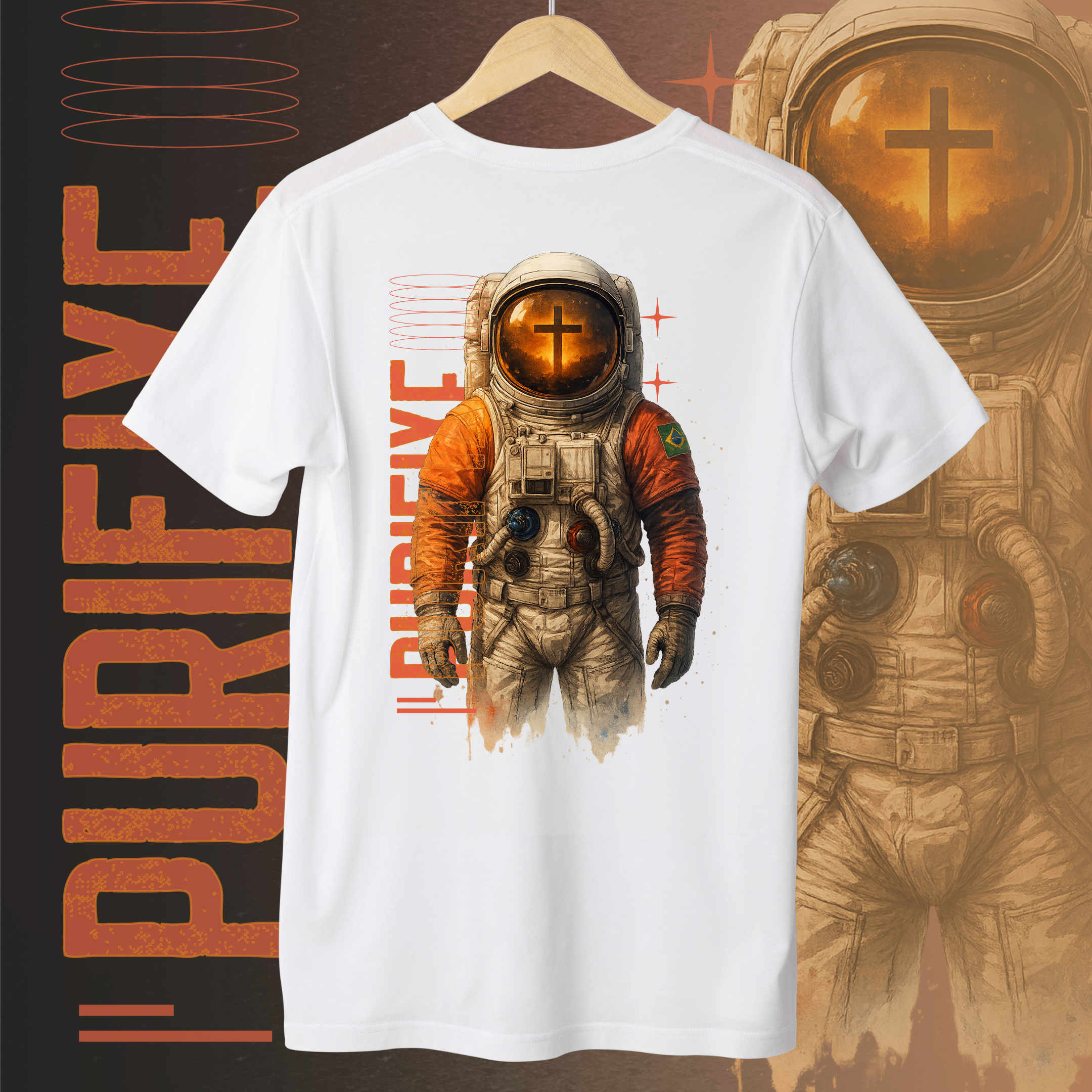 Entre Mundos, Uma Missão - Purifixe - Camiseta Unissex