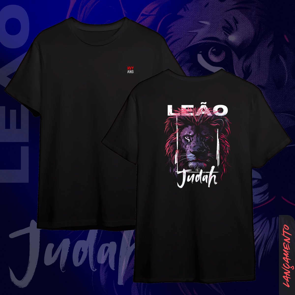 Nome do produto: Leão de Judah - Camiseta Unissex 