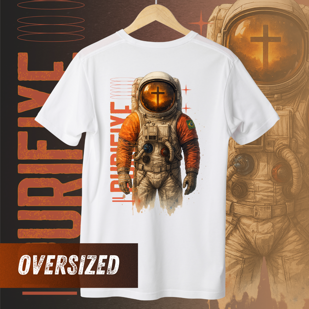 Entre Mundos, Uma Missão - Purifixe - Camiseta Oversized