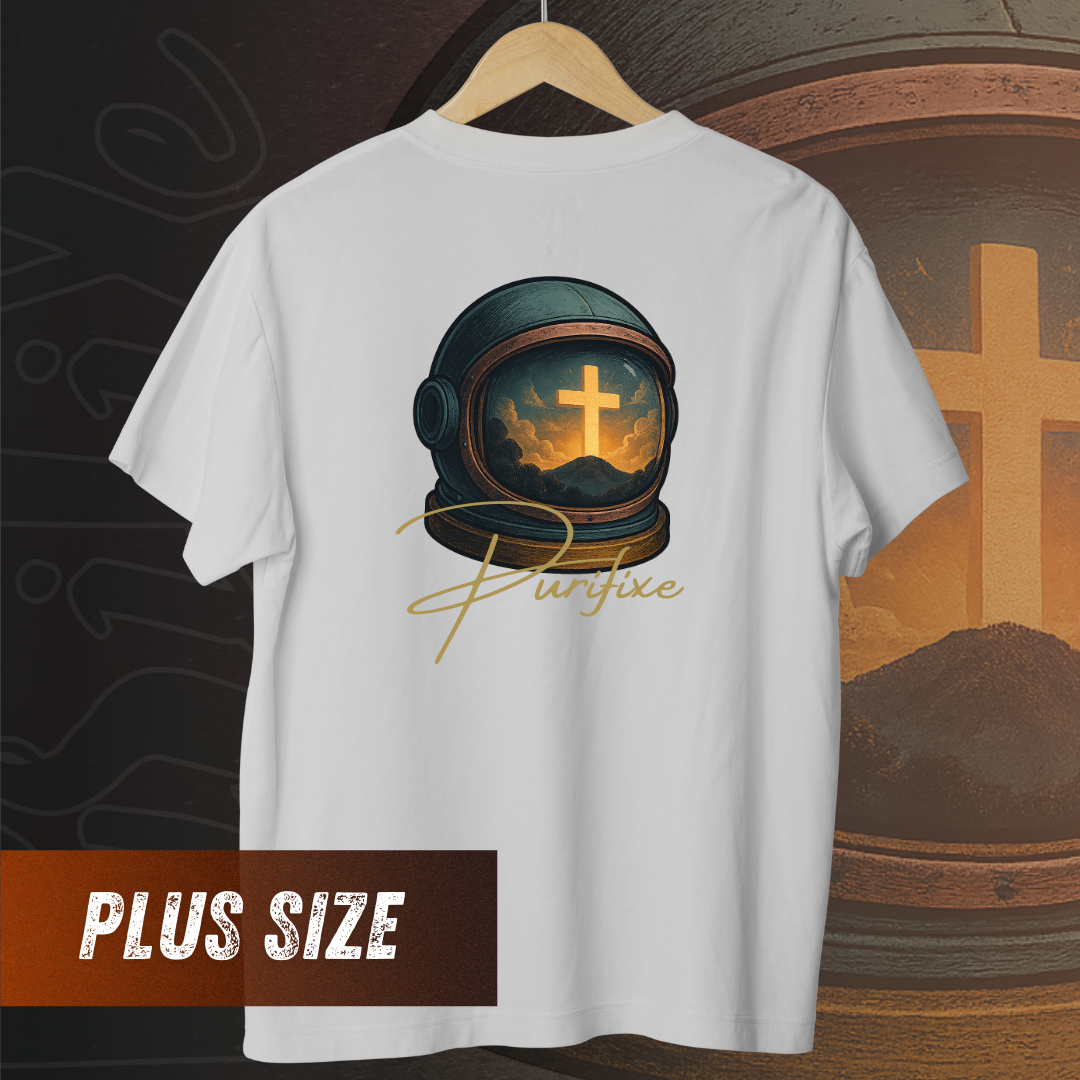 O Reflexo da Eternidade - Purifixe - Camiseta Plus Size