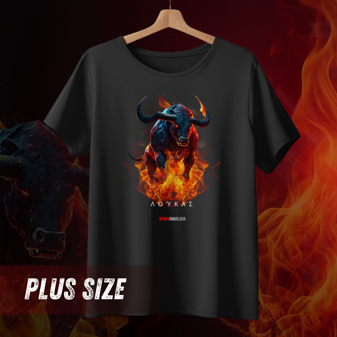 Nome do produto: Lucas Bulls - Camiseta Plus Size