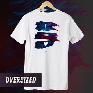 Cruz = Amor - Purifixe - Camiseta Oversized