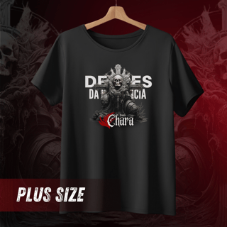  Camiseta - Totem Deuses da Ignorância (Unissex) - Projeto Chara (Plus Size)