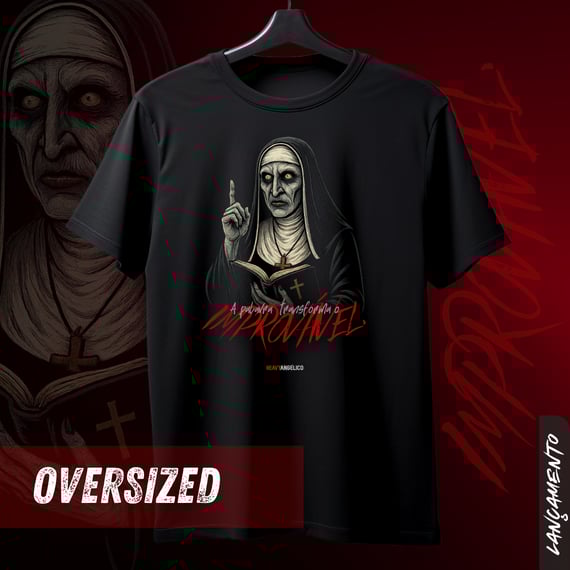 A Palavra Transforma o Improvável - Camiseta Oversized 