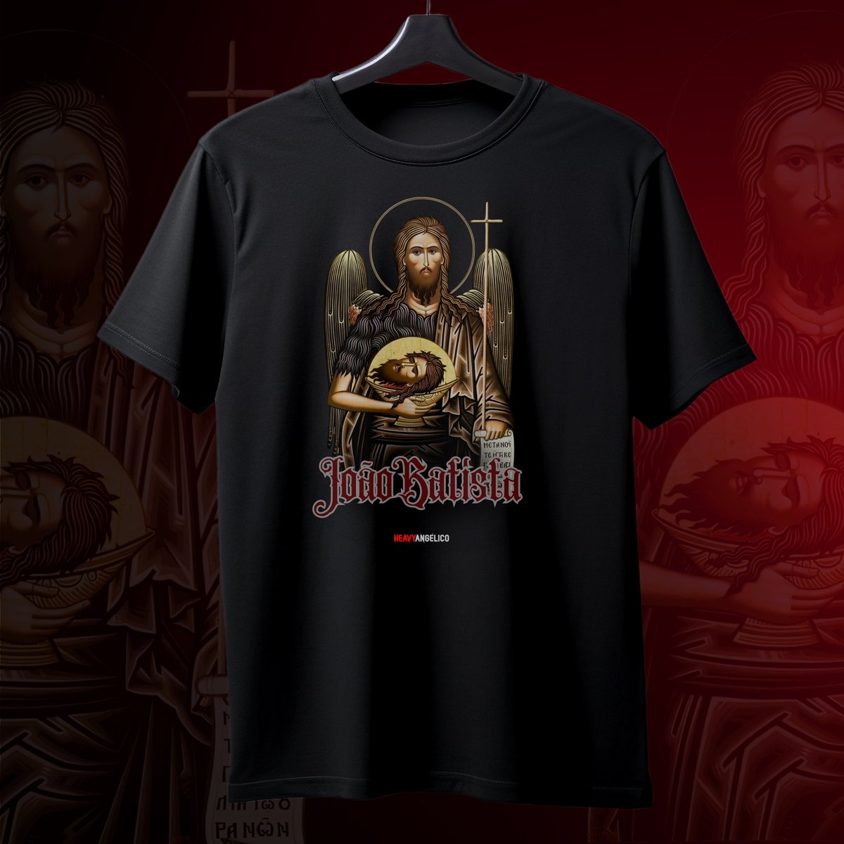 Nome do produto: João no Prato - Camiseta Unissex