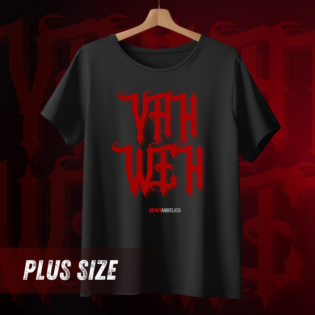 Nome do produto: Yaweh no Peito - Camiseta Plus Size